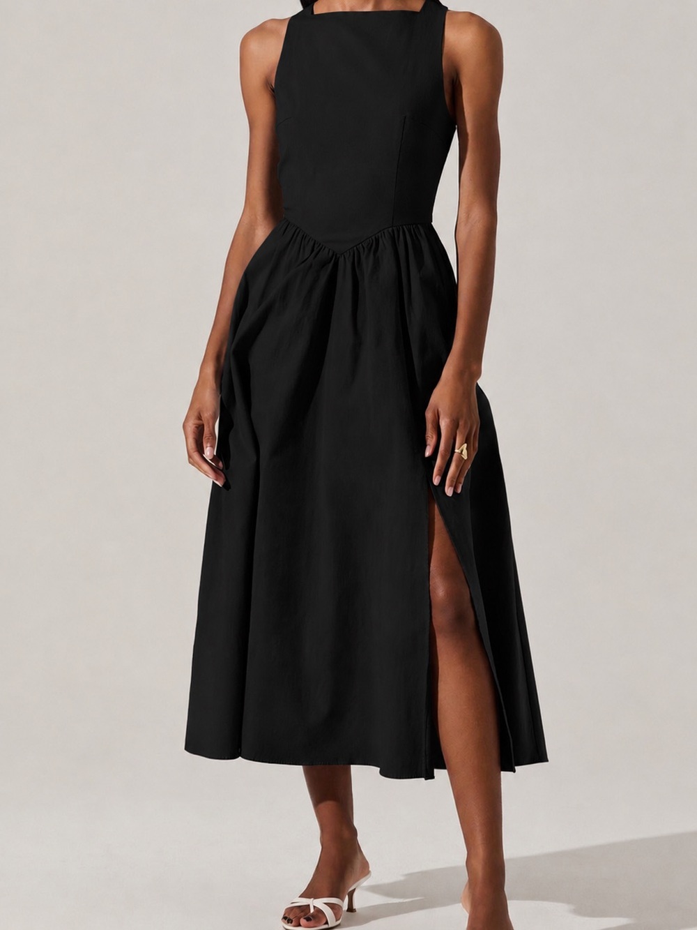 ASTR the Lable Bow Back A-Line Dress